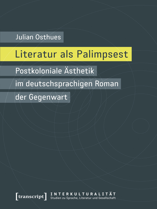 Title details for Literatur als Palimpsest by Julian Osthues - Wait list